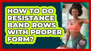 How To Do Resistance Band Rows With Proper Form?