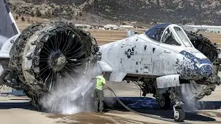 Самолёт с ПУШКОЙ за $280 000 против дронов за $25 000 — Кто победит? A-10 Thunderbolt II