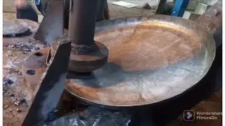 tutorial/cara pembuatan alas tanki/bottom plat ss#welding#press