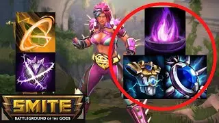 DONT SLEEP ON HER | TERRA SOLO BUILD | SMITE CONQUEST