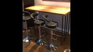 Live Edge Table - Bar
