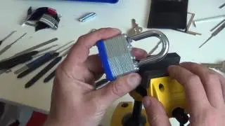 Viewer requested Biltema padlock