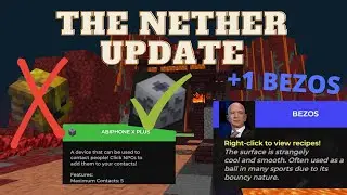 My Bataphone gets stolen and Jeff Bezos - The Nether Update - Hypixel Skyblock