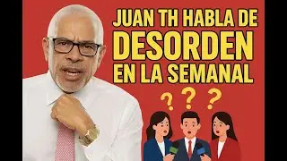 DESORDEN EN LA SEMANAL: JUAN TH CUESTIONA EL MANEJO DE LOS PERIODISTAS