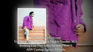Viraaj Pandey BookMyCast Models Number 3021 ADV Casting Agency ALL INDIA