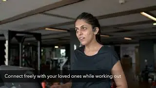 Stay connected with loved ones while exercising with WeHear OX