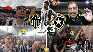 REAÇÕES DOS ATLETICANOS REVOLTADOS- ATLÉTICO-MG 1X3 BOTAFOGO- FINAL LIBERTADORES 2024- VAMOS RIR KKK