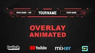 Retribution Torch (Stream Overlay Animated | Speed Art + Template MOV) | FREE
