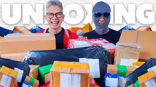 INVITE MISTER BANDIT TO UNBOX YOUR ONLINE SHOPPING PACKAGE!!