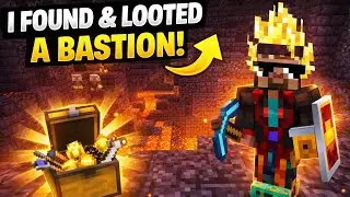 I found a netherite template in bastion in Minecraft Bedrock Edition