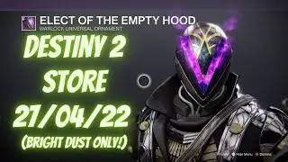 Destiny 2 Store, Don't Miss This Helmet Ornament! (Bright Dust Only!) (27/04/22)