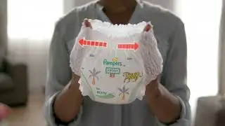 When baby starts to crawl, switch to Pampers Pants