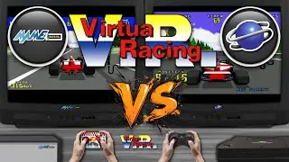 Virtua Racing 🎮 Arcade vs Sega Saturn | Side-by-Side Comparison