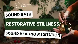 Tibetan Singing Bowl Sound Bath for Deep Rest | Day 5 of 7-Day Holiday Stress Relief Challenge