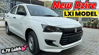 Dzire LXi 2024 Model - Walkaround Review On Road Price | Dzire Base Model 2024