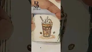 #Day171 lets paint a chocolate shake easy paimring
