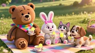 Teddy Bear Picnic Party | Fun Picnic Song for Kids | Nursery Rhymes & Songs for Children