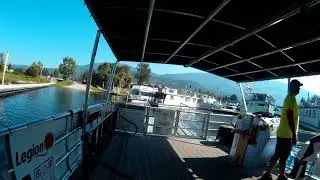 North Okanagan rail trail Sicamous  Ebike Ferry