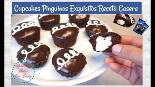 Receta  De Cupcakes Pinguinos Simplemente Exquisitos