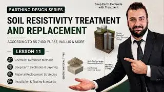 Soil Resistivity Treatment and Replacement, BS 7430, Furse, and Wallis - Lesson 11 - Earthing Course