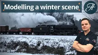 How to model a winter scene on your layout