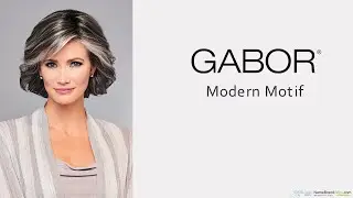 Gabor - Modern Motif in SS Sugared Nickel
