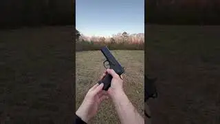 CZ 97b. 45 auto. Big and slow. Too bad these are discontinued.