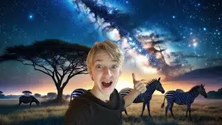 Jeg s&aring; Verdens flotteste Nathimmel i Savannen i Afrika 