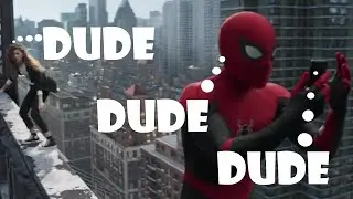 Dude Dude spider man funny scene  MJ Ned from Spiderman No way home
