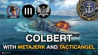 Colbert With Metajerk and TacticAngel (World of Warships: Legends Xbox Series X 4K)