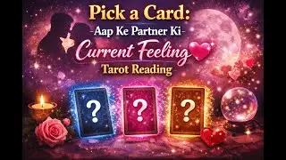 Pick a Card: ap k partner ki current feeling 💖 Tarot Reading