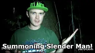 Summoning Slender Man In The Woods!
