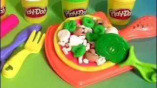 Pizza With Play-Doh! ||Toys||Do Not Eat!