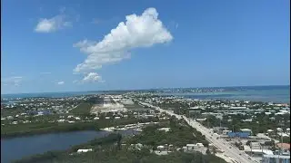 Time lapse KMTH Marathon Airport CJ3 Citation runway 07