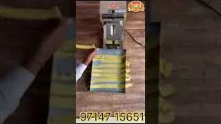 Fafda Machine #fafdamachine #foodmachinery #fafda