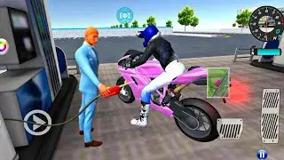 3D Driving Class Games - City Bike Stunt Android Gameplay