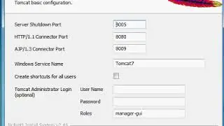 Apache tomcat 7 installation on Windows