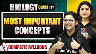 Class 11 BIOLOGY Most Important Concepts in One Shot | ISC | Saviour 2026