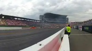 Nitrolympx 2014 - Trackside Top Fuel pass