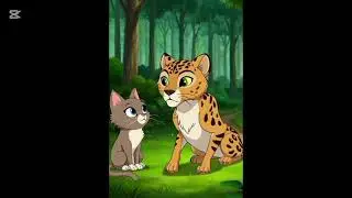 Gogt and lion and Cat Story 