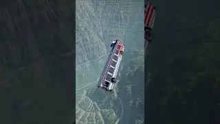 When Free Bird Solo Kicks In 🔥 Part III | Bus vs Big Ramp | BeamNGDrive 