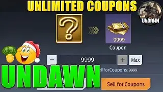 UNDAWN How to get Unlimited Coupons 🤑 || Tips & Tricks || Sonic 9x 😎