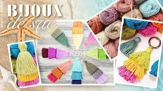 🌞- DE 10 MINUTES , - D'1&euro; !!! BIJOU DE SAC ESTIVAL, POUR UN ETE PETILLANT 🌞 TUTO  @𝐌𝐚𝐦𝐢𝐞𝐂𝐫𝐨𝐜𝐡𝐞𝐭