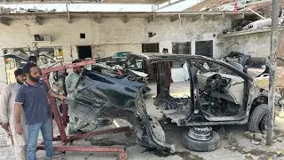 Toyota Corolla GLi Full Accident Car – Completely Damaged Vehicle
