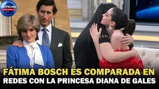 F&aacute;tima Bosch, Miss Universo, es comparada en redes sociales con la princesa Diana de Gales