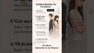 Coldest Replies to &ldquo;I&rsquo;m Sorry&rdquo; | Human Psychology | USA | Australia | Canada | Denmark | Norway | UK