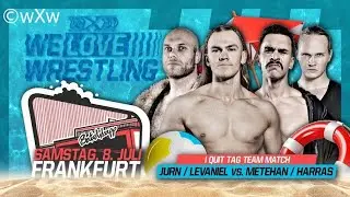 Simmons & Levaniel vs Metehan & Harras / I Quit Tag Team Match / WLW in Frankfurt 2023 / WWE 2K23