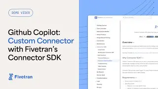 Visual Studio Code with GitHub Copilot: Using AI to build a Fivetran’s Connector SDK solution