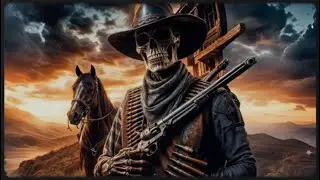 The Immortal Cowboy - A Haunting Blues Ballad of Eternal Wandering