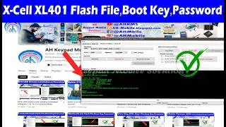 X-Cell XL401 (SPD6531E) Flash File Boot Key and Password Unlock